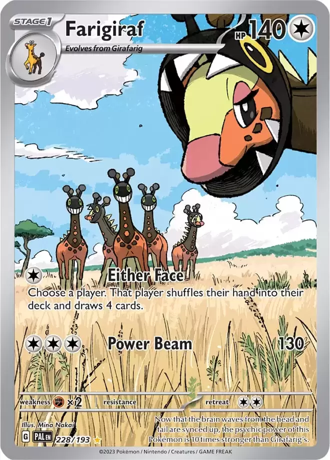 Paldea Evolved - PALEN - Farigiraf