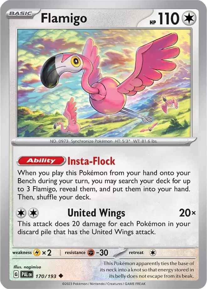 Paldea Evolved - PALEN - Flamigo
