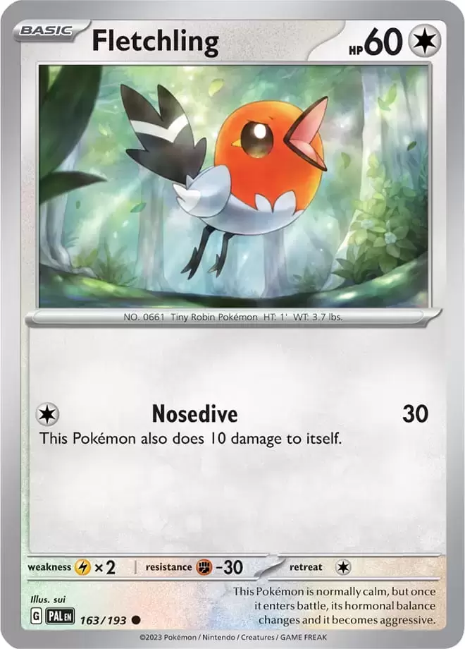 Paldea Evolved - PALEN - Fletchling
