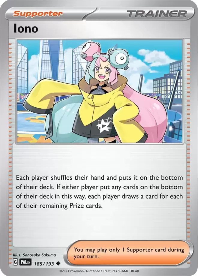 Paldea Evolved - PALEN - Iono Reverse