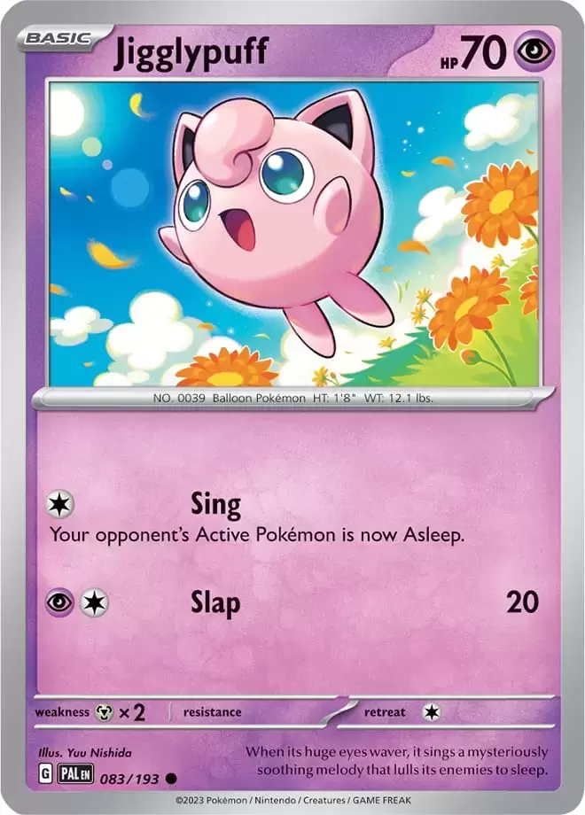 Paldea Evolved - PALEN - Jigglypuff