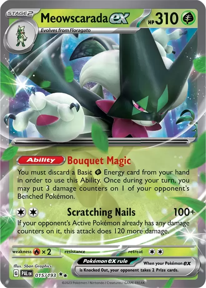 Paldea Evolved - PALEN - Meowscarada EX