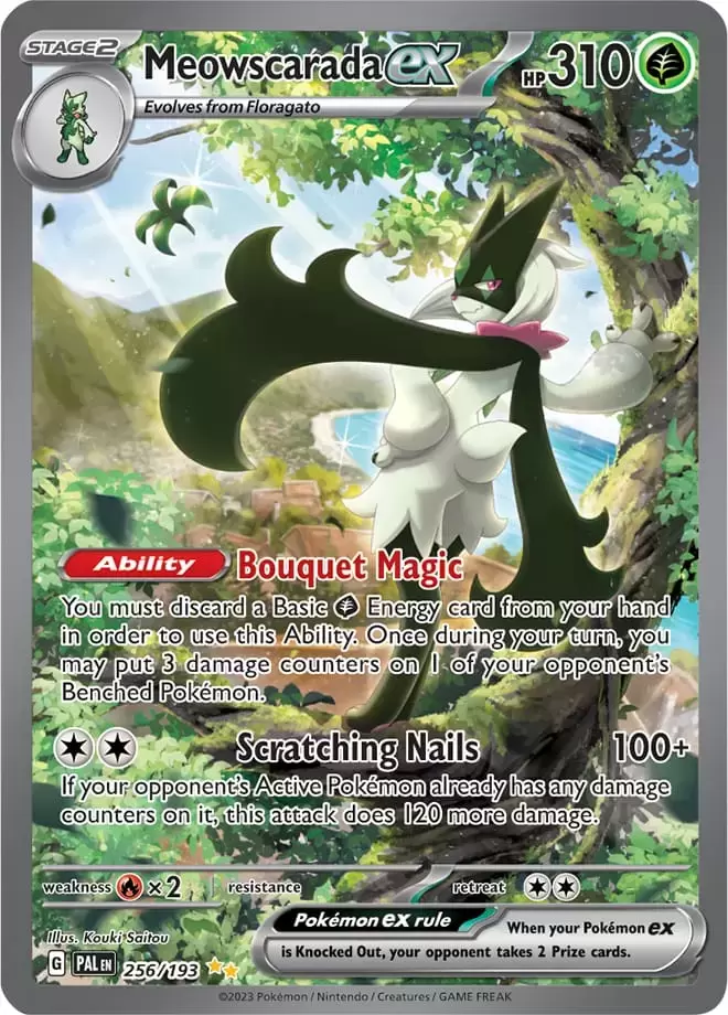 Paldea Evolved - PALEN - Meowscarada EX