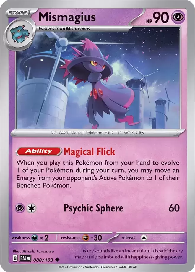 Paldea Evolved - PALEN - Mismagius