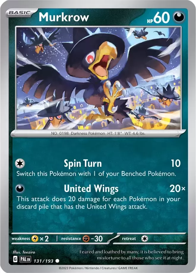 Paldea Evolved - PALEN - Murkrow