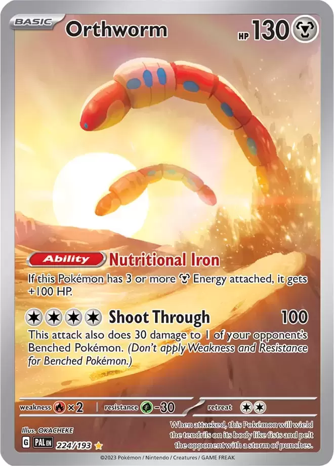 Paldea Evolved - PALEN - Orthworm