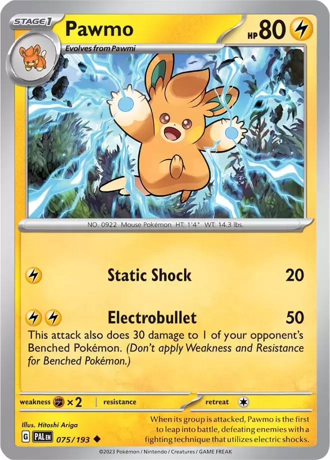 Paldea Evolved - PALEN - Pawmo