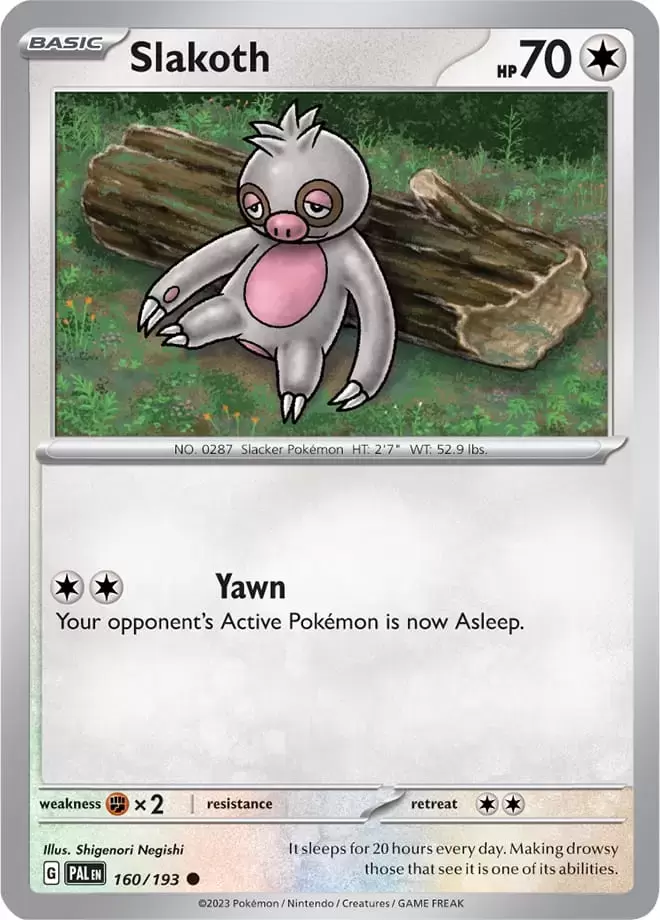 Paldea Evolved - PALEN - Slakoth