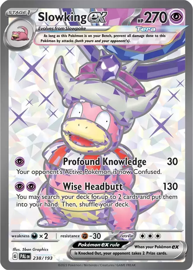 Paldea Evolved - PALEN - Slowking EX