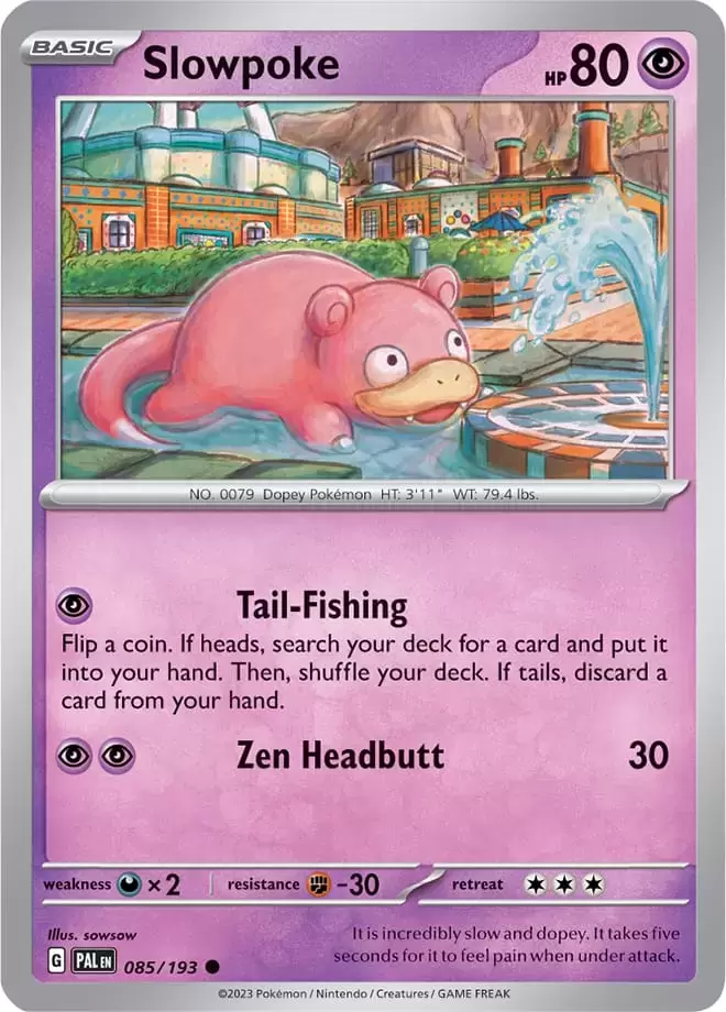 Paldea Evolved - PALEN - Slowpoke
