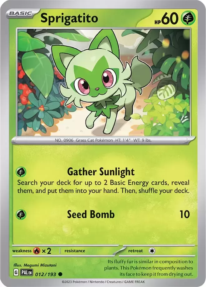 Paldea Evolved - PALEN - Sprigatito