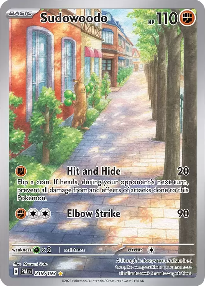 Paldea Evolved - PALEN - Sudowoodo