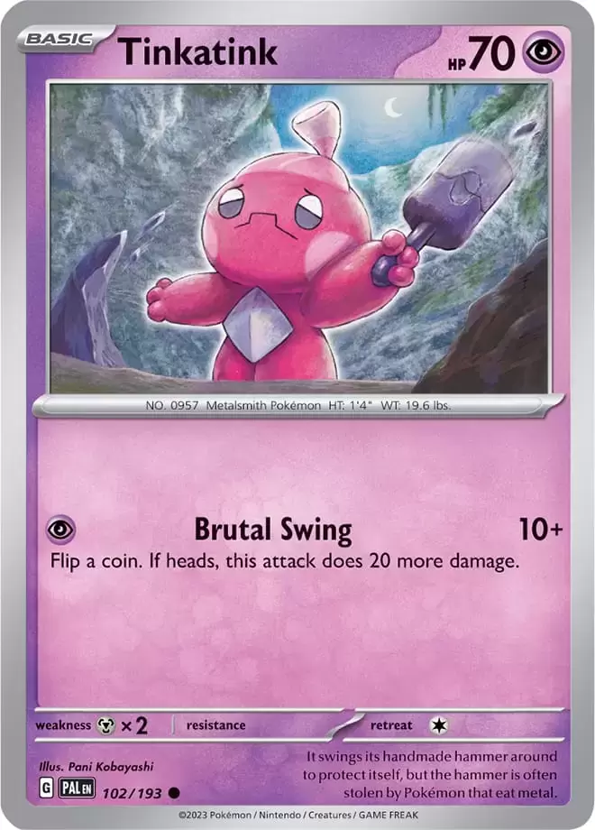 Paldea Evolved - PALEN - Tinkatink