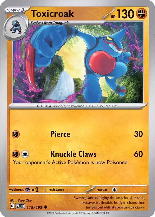 Paldea Evolved - PALEN - Toxicroak