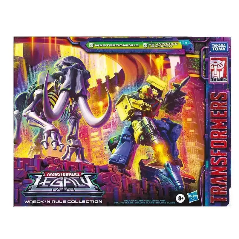Transformers Legacy - Wreck\'N Rule Collection - Masterdominus & Leadfoot (G2 Universe)