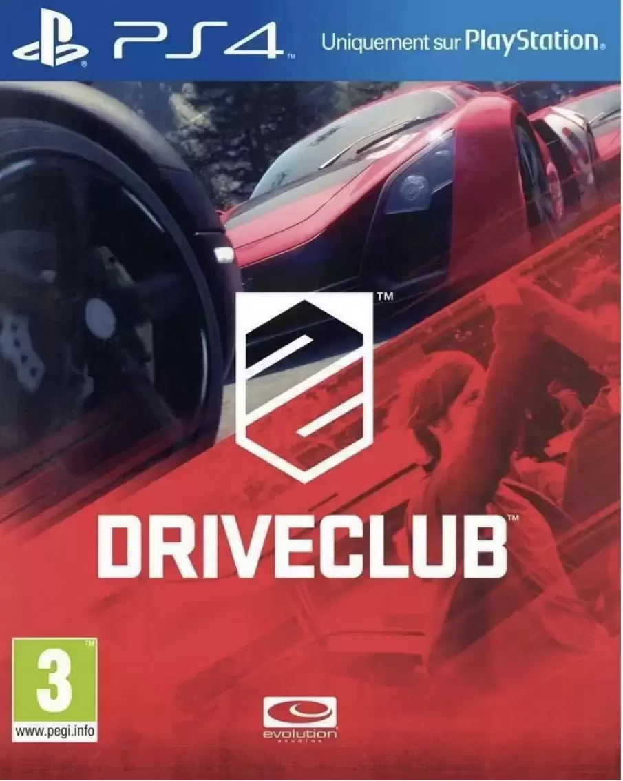 Jeux PS4 - Driveclub