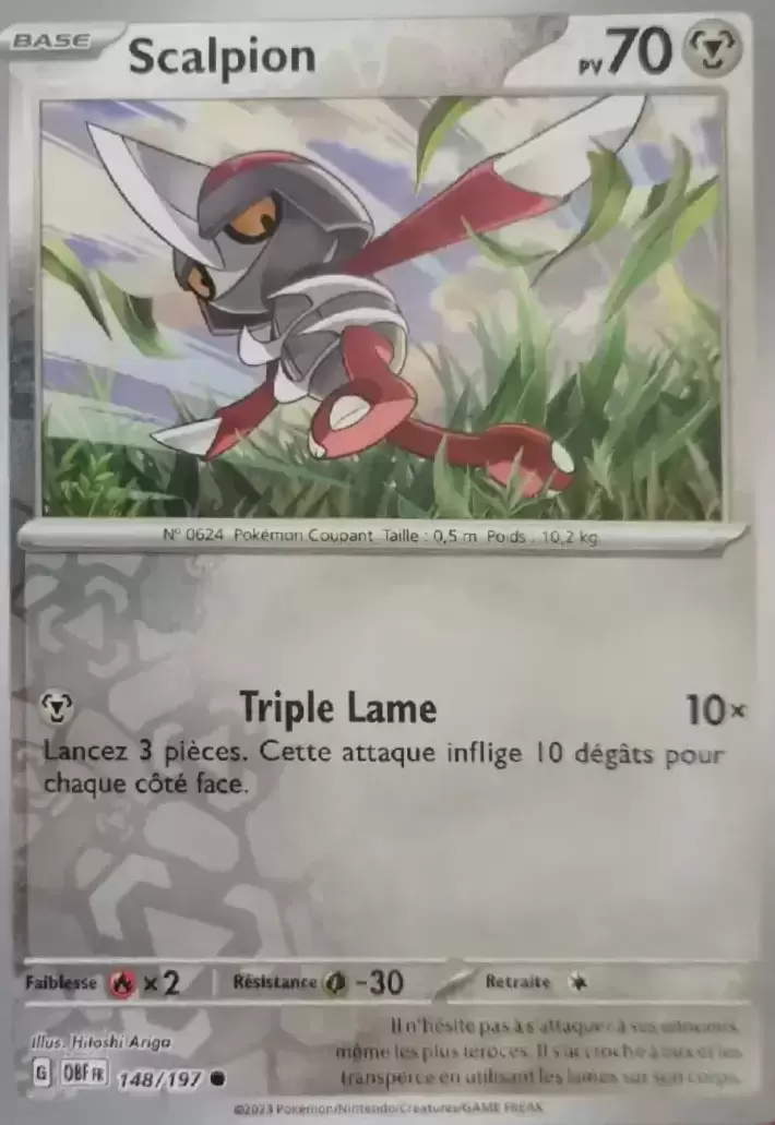 Flammes Obsidiennes - OBFFR - Scalpion Reverse
