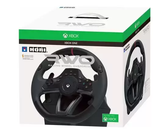 Gaming Steering Wheel & Pedals - HORI RWO Racing Wheel Overdrive