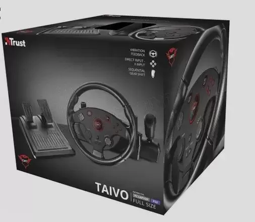 Volant & Pedalier Gaming - Trust GXT 288 Taivo Racing Wheel