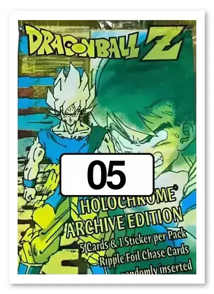 Artbox - Dragon Ball Trading Card Holochrome Archive édition - Carte n°5