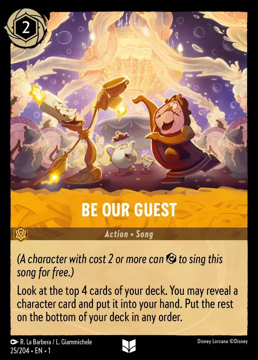 The First Chapter - Be Our Guest