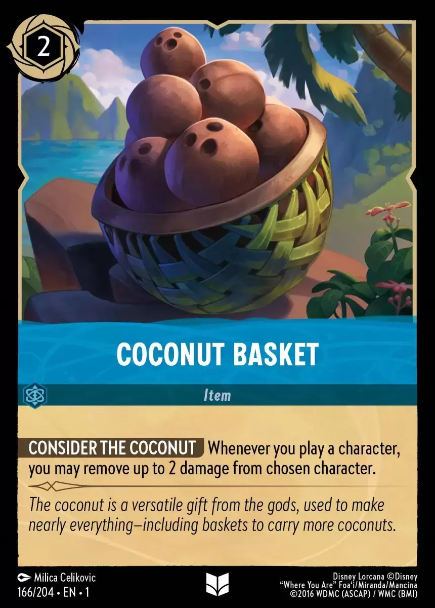 The First Chapter - Coconut Basket