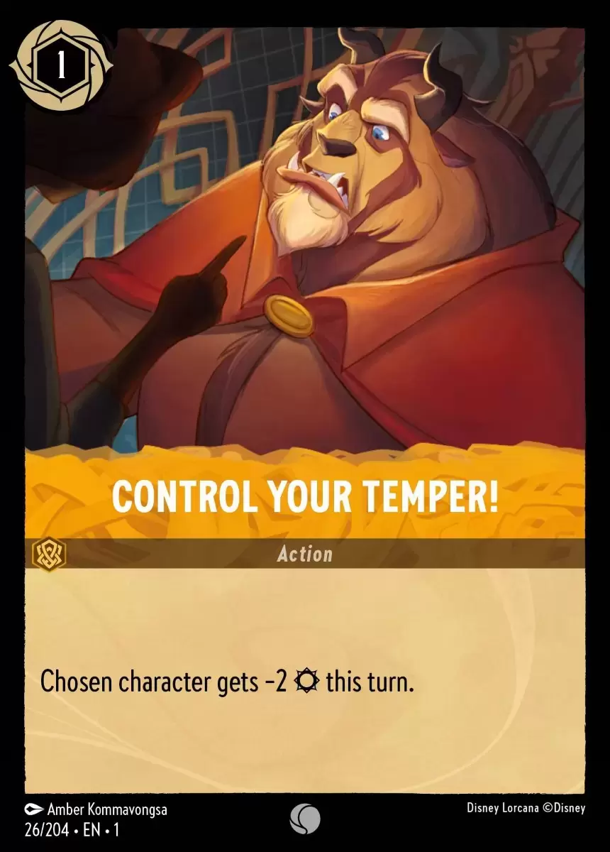 The First Chapter - Control Your Temper!
