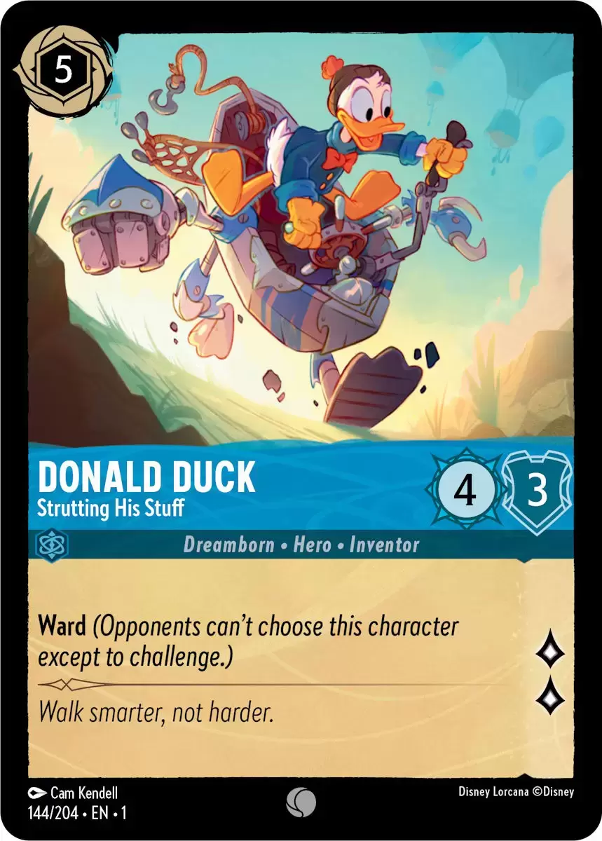The First Chapter - Donald Duck - Strutting His Stuff