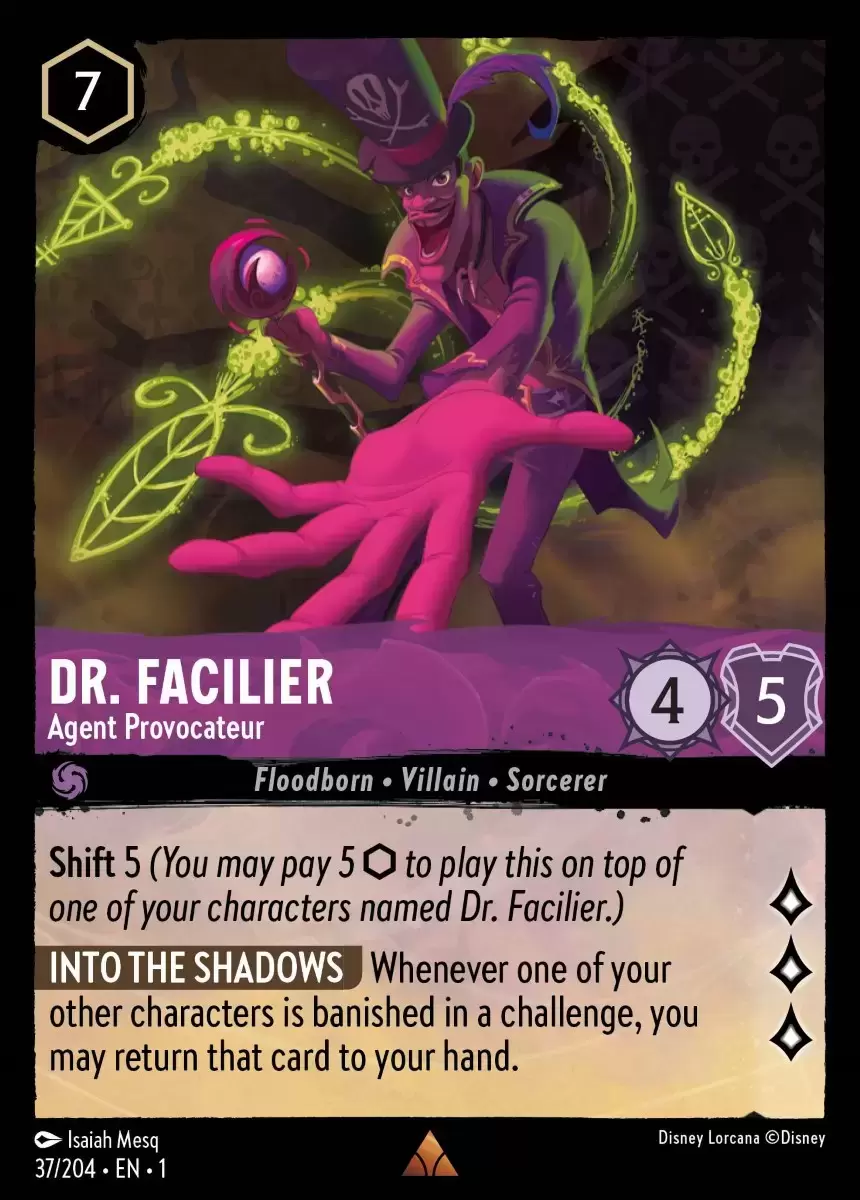 The First Chapter - Dr. Facilier - Agent Provocateur
