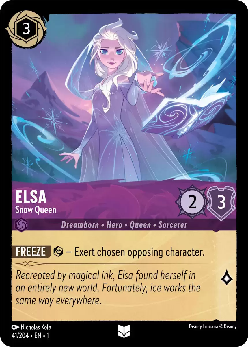 The First Chapter - Elsa - Snow Queen