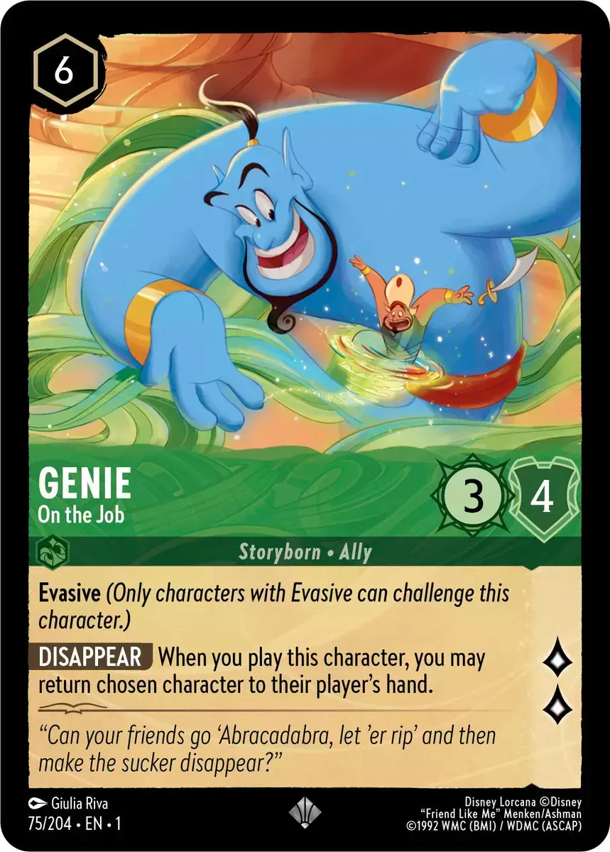 The First Chapter - Genie - On the Job