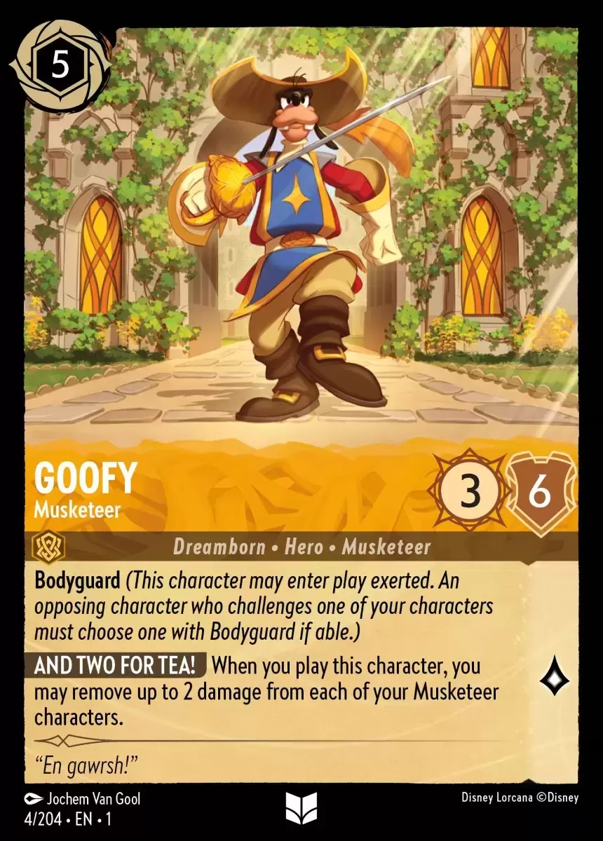 The First Chapter - Goofy - Musketeer