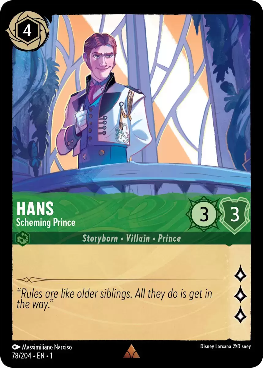 The First Chapter - Hans - Scheming Prince