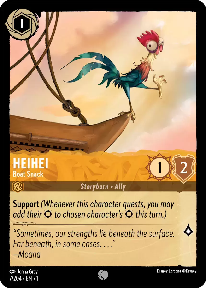 The First Chapter - HeiHei - Boat Snack