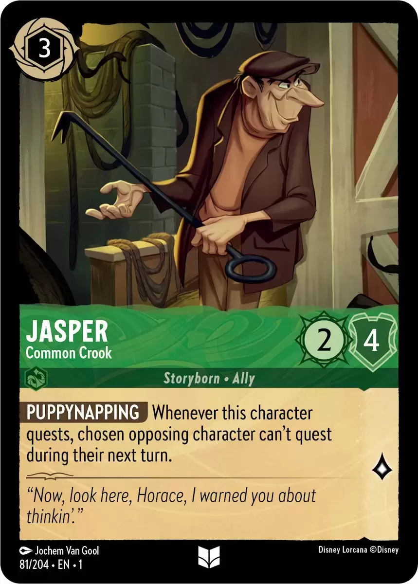 The First Chapter - Jasper - Common Crook