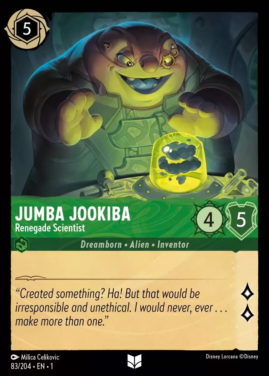 The First Chapter - Jumba Jookiba - Renegade Scientist