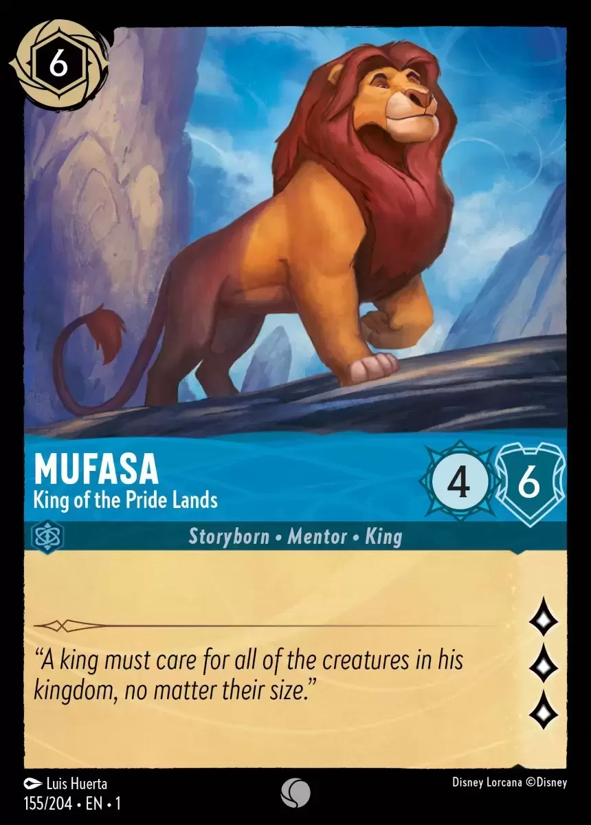 The First Chapter - Mufasa - King of the Pride Lands