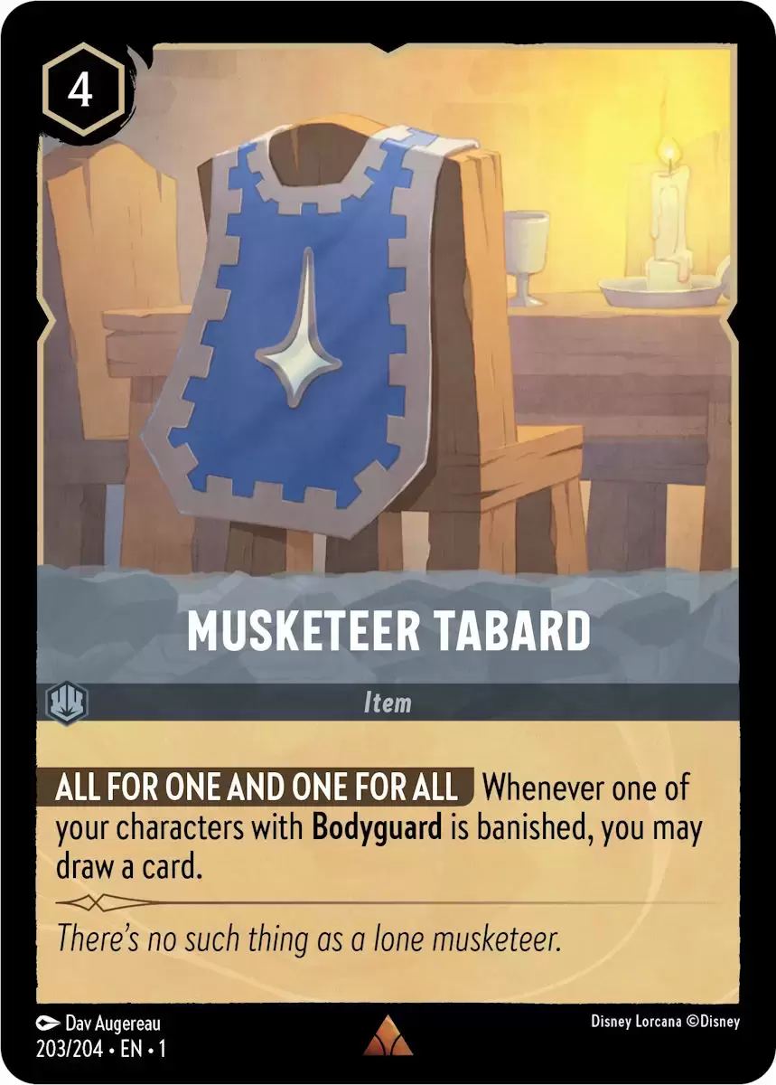 The First Chapter - Musketeer Tabard