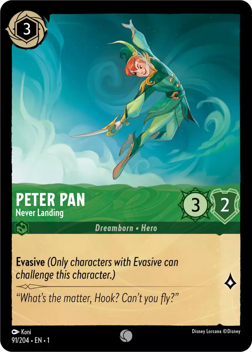 The First Chapter - Peter Pan - Never Landing