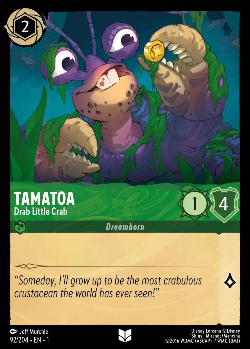 The First Chapter - Tamatoa - Drab Little Crab