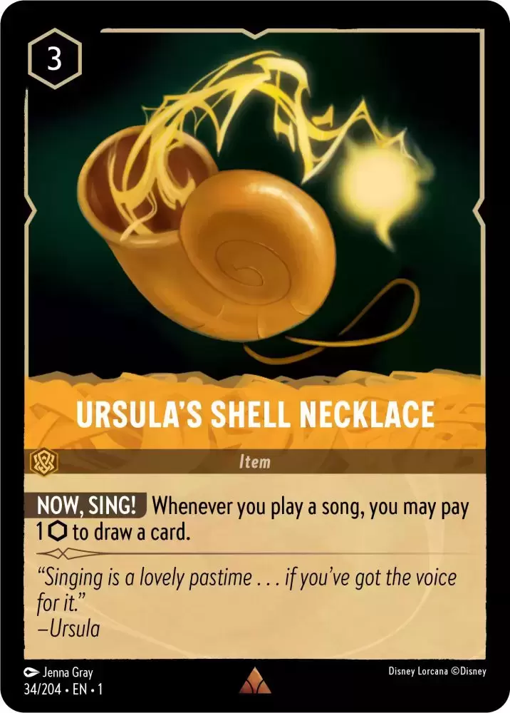 The First Chapter - Ursula\'s Shell Necklace