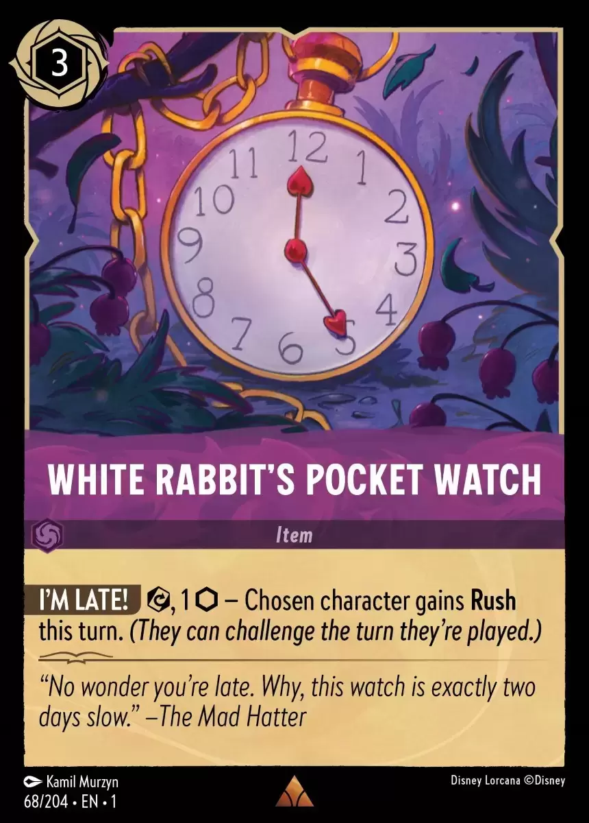 The First Chapter - White Rabbit\'s Pocket Watch