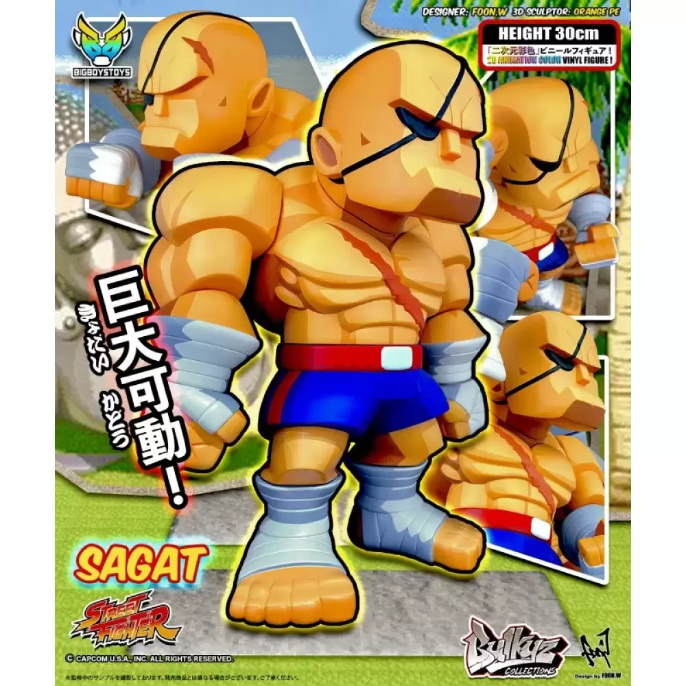 Bulkyz Collections - Street Fighter Sagat