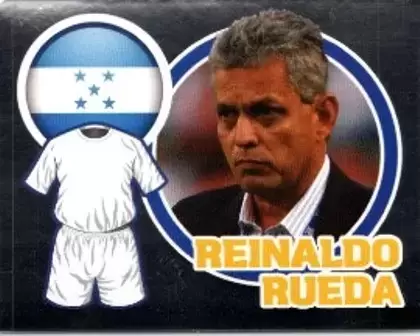 Topps England World Cup 2010 - Country Flag / The Boss: Reinaldo Rueda - Honduras