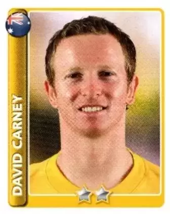 Topps England World Cup 2010 - David Carney - Australia