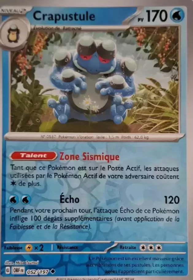Flammes Obsidiennes - OBFFR - Crapustule Reverse