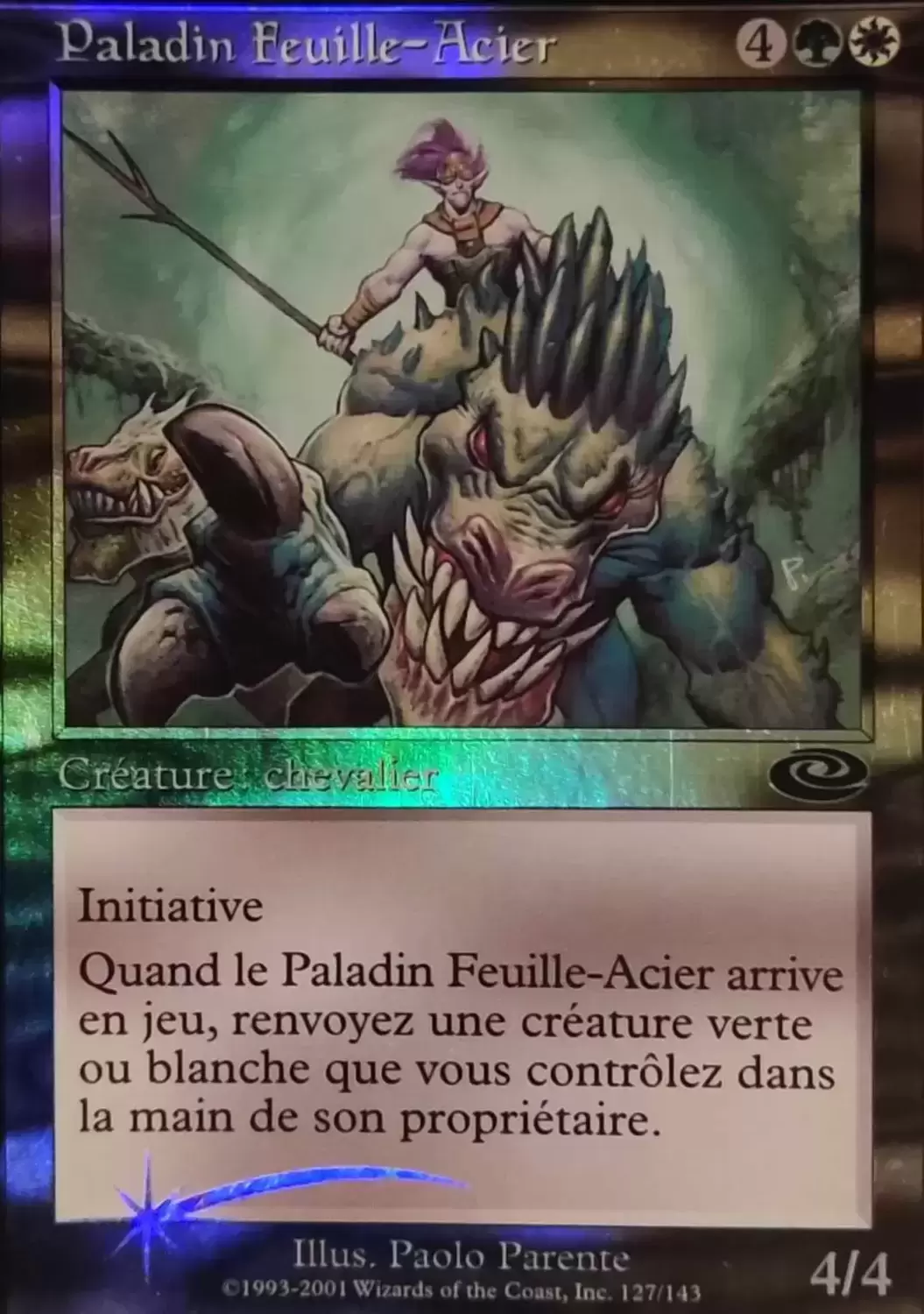 Planeshift - Paladin Feuille-Acier Foil