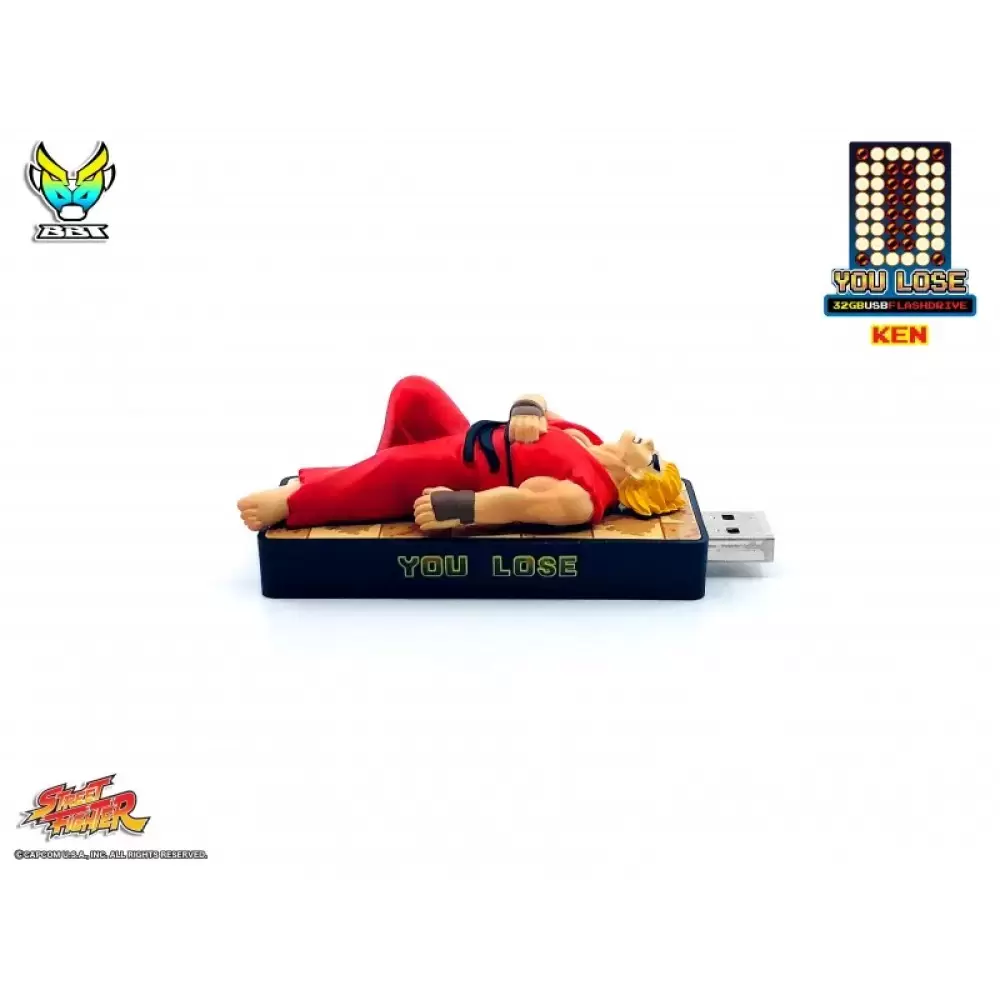 Street Fighter You Lose USB Flash Drive - Ken - 32gb