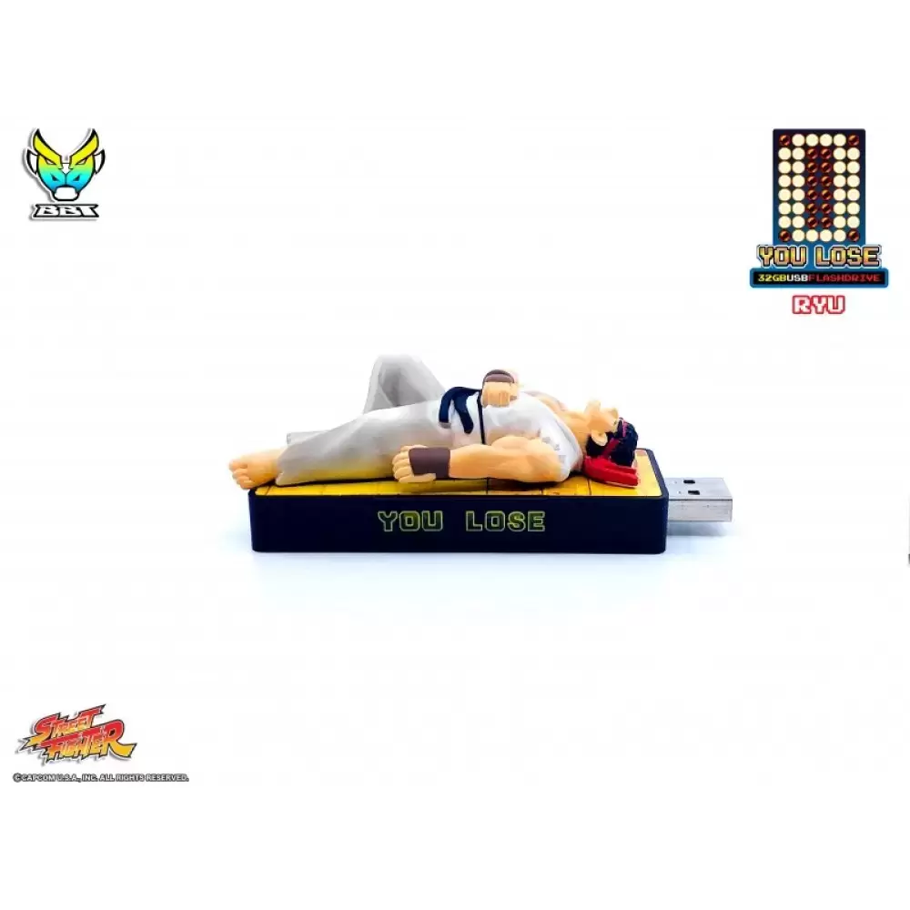 Street Fighter You Lose USB Flash Drive - Ryu - 32gb