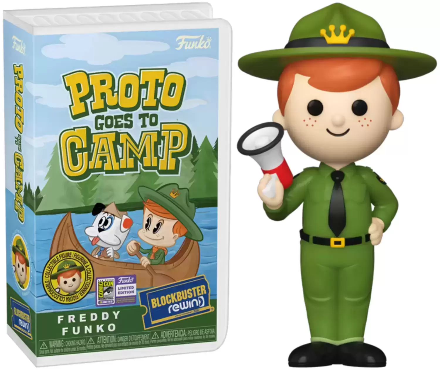 Blockbuster Rewind - Proto Goes to Camp - Freddy Funko